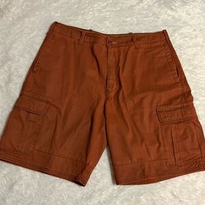 TOMMY BAHMA Men's Size 36
Orange Rust Cargo Shorts